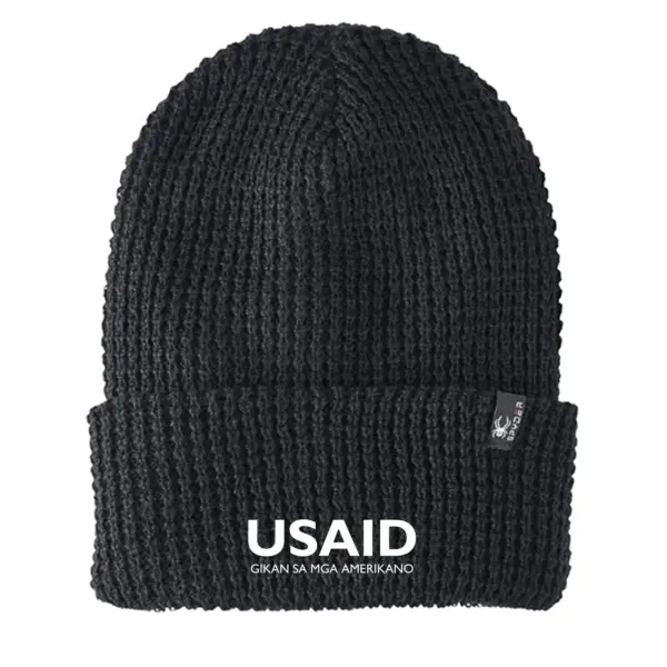 USAID Cebuano - Embroidered SPYDER Adult Vertex Knit Beanie