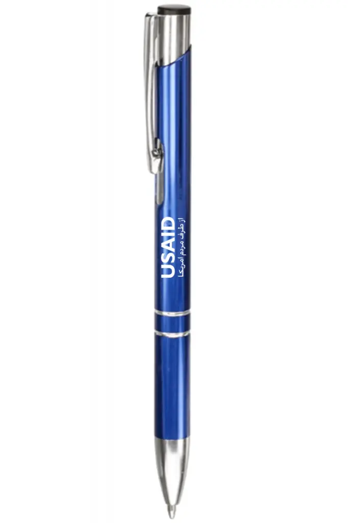 USAID Farsi - Ballpoint Aluminum Pen