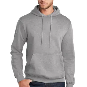 USAID Bahasa Indonesia - Port & Company Men's Core Fleece Pullover Hooded Sweatshirt