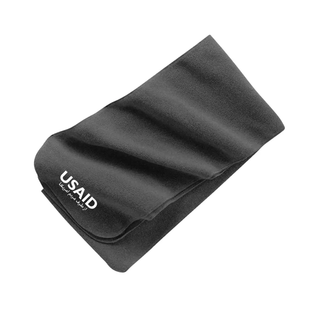 USAID Dari - Embroidered Port Authority Extra Long Fleece Scarf
