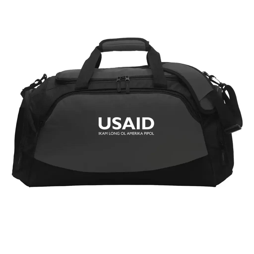 USAID Tok Pisin - Port Authority Medium Active Duffel Bag