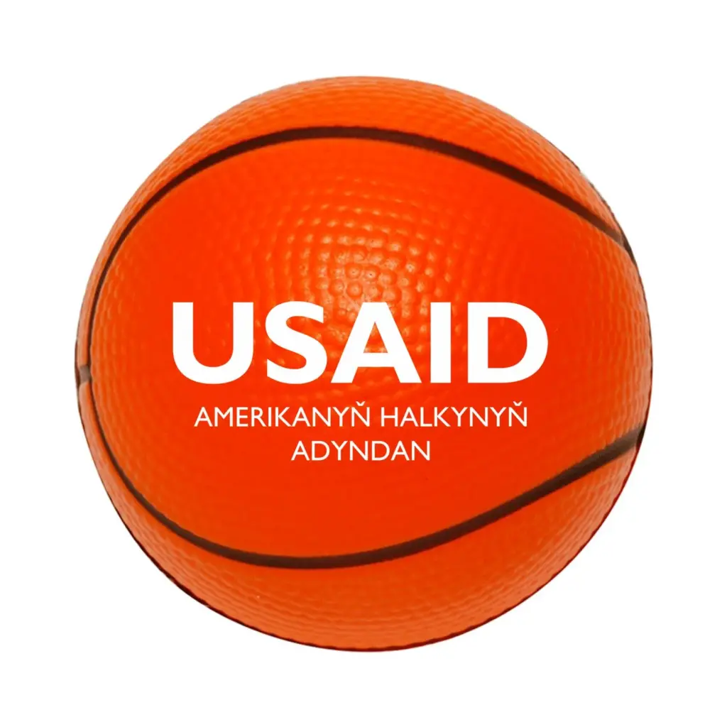 USAID Turkmen - Basketball Stress Ball