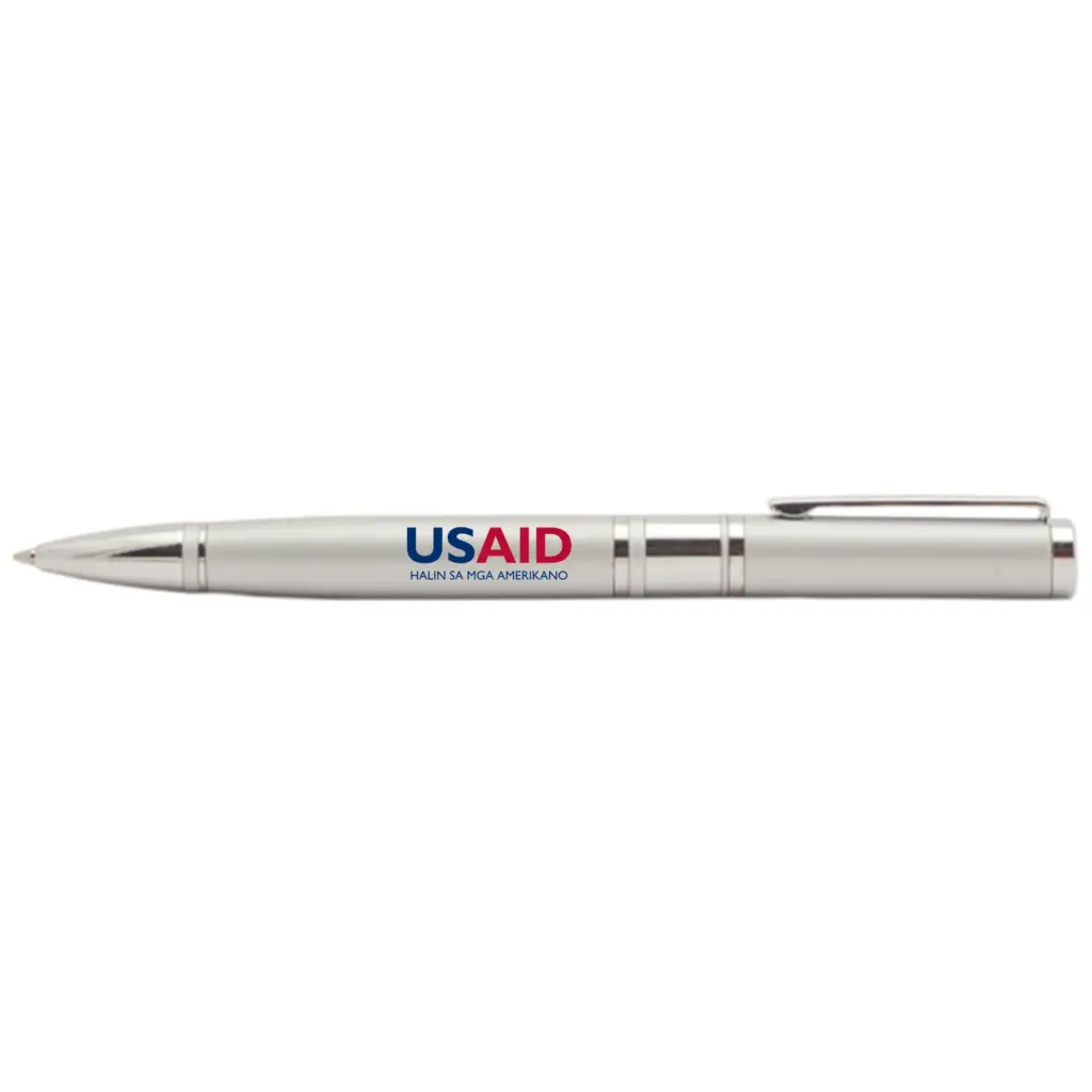 USAID Hiligaynon - Diplomat Metal Ballpoint Pens