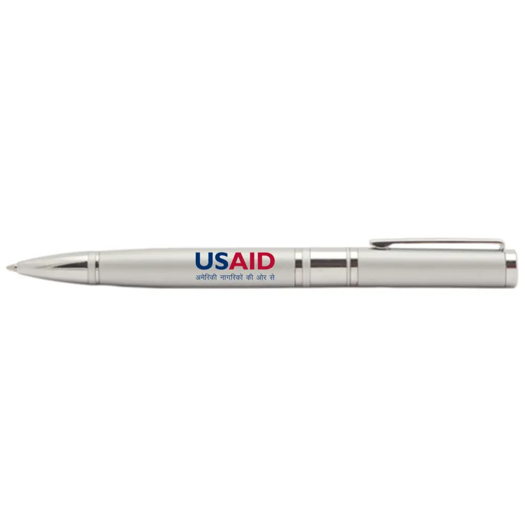 USAID Hindi - Diplomat Metal Ballpoint Pens