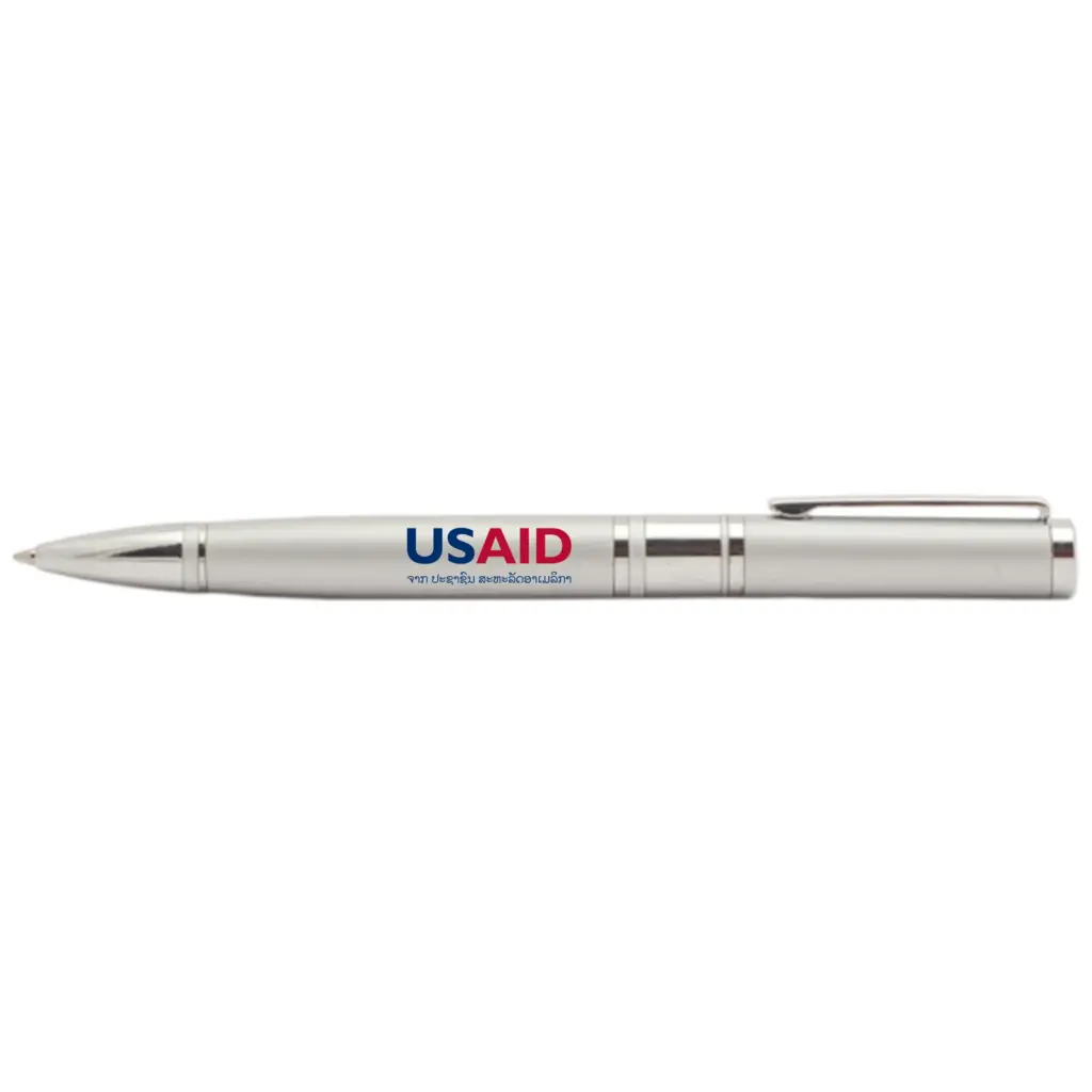 USAID Lao - Diplomat Metal Ballpoint Pens