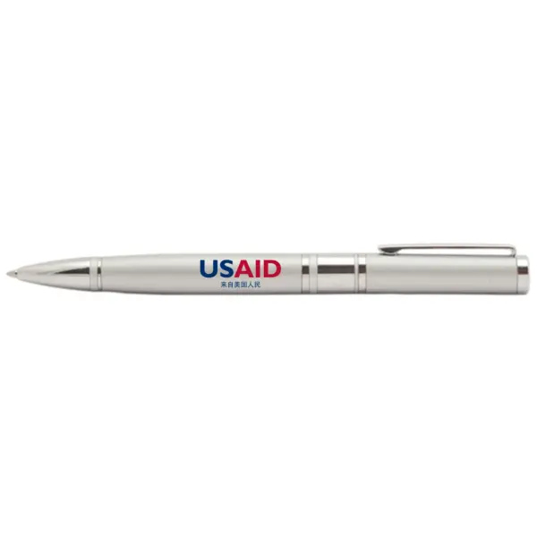 USAID Mandarin - Diplomat Metal Ballpoint Pens