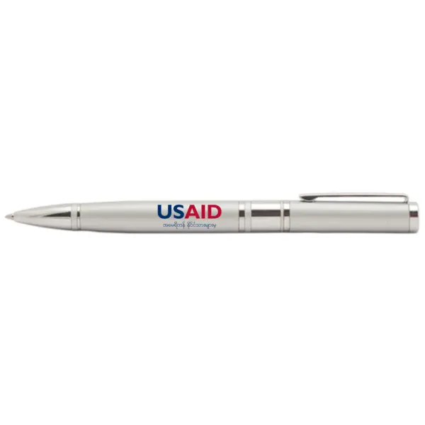 USAID Burmese - Diplomat Metal Ballpoint Pens