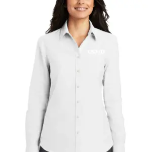 USAID Hiligaynon Ladies Port Authority SuperPro Oxford Shirt