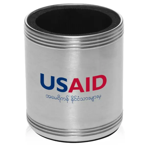 USAID Burmese - Stainless Steel Can Cooler