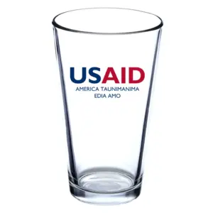 USAID Motu - 16 Oz. Pint Glasses