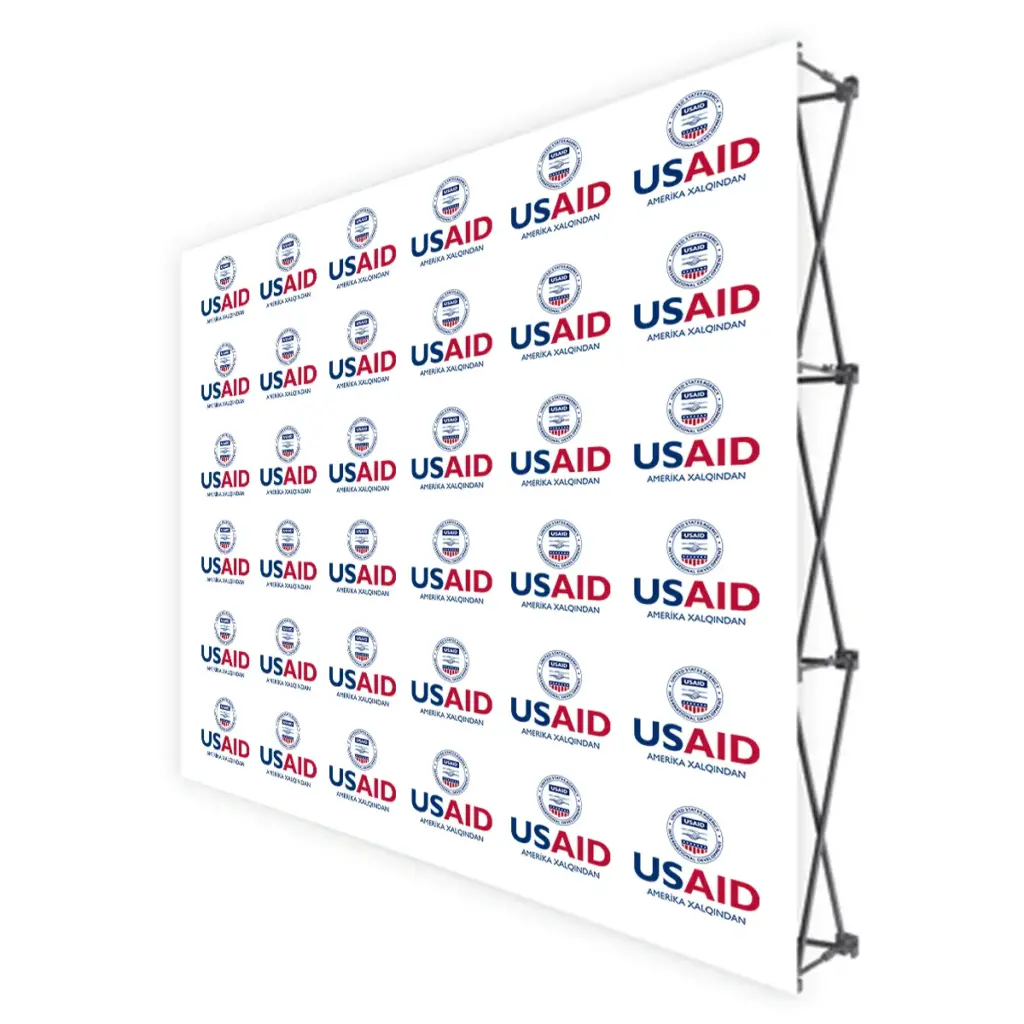 USAID Azerbaijani Translated Brandmark Banners & Stickers