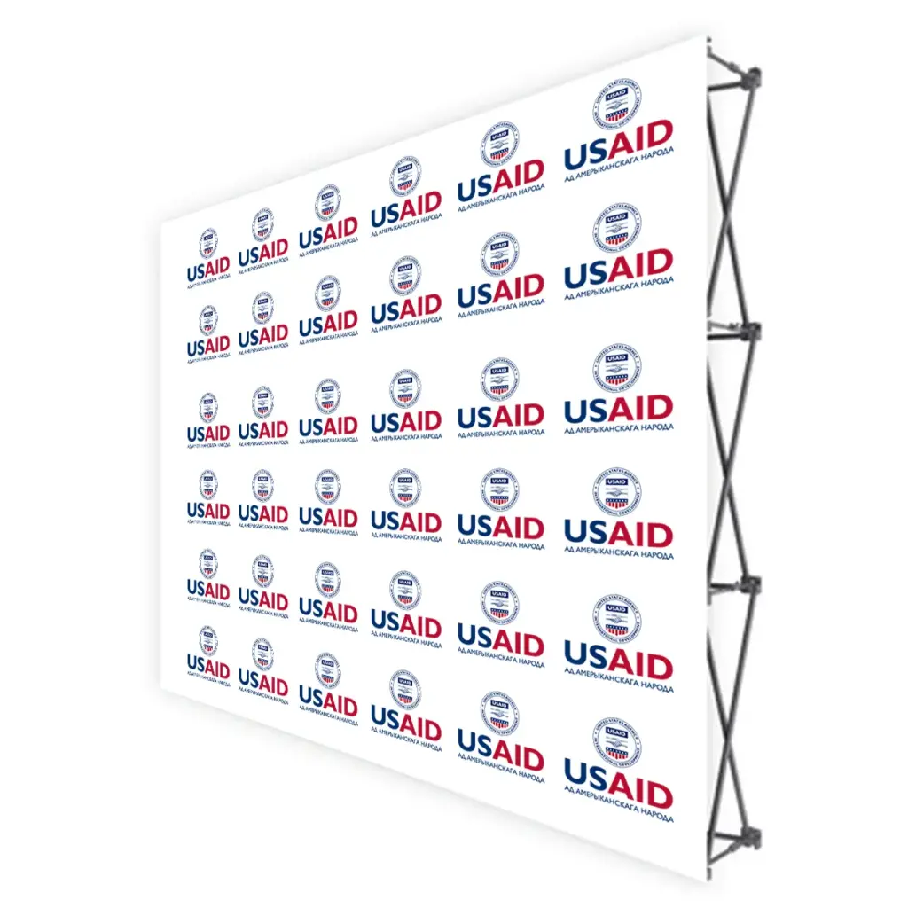 USAID Belarusian Translated Brandmark Banners & Stickers