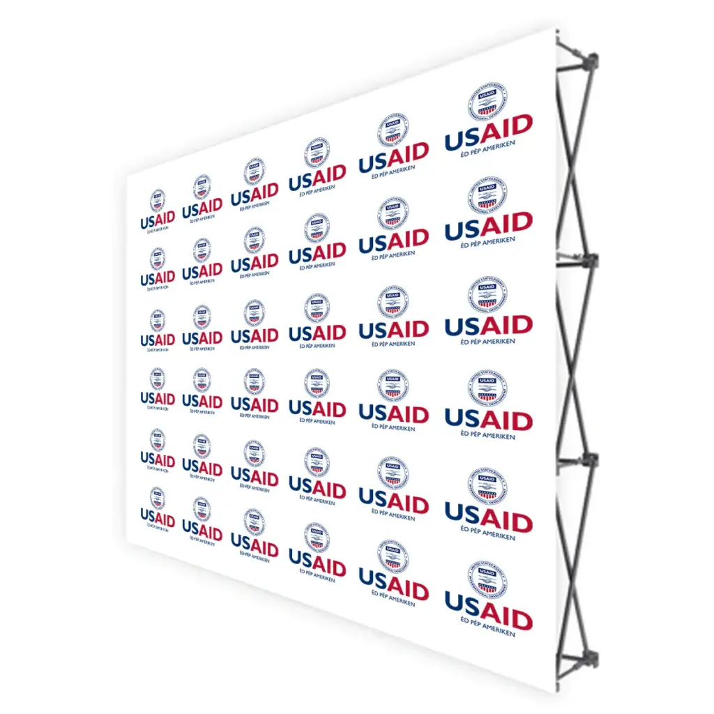 USAID Creole Translated Brandmark Banners & Stickers