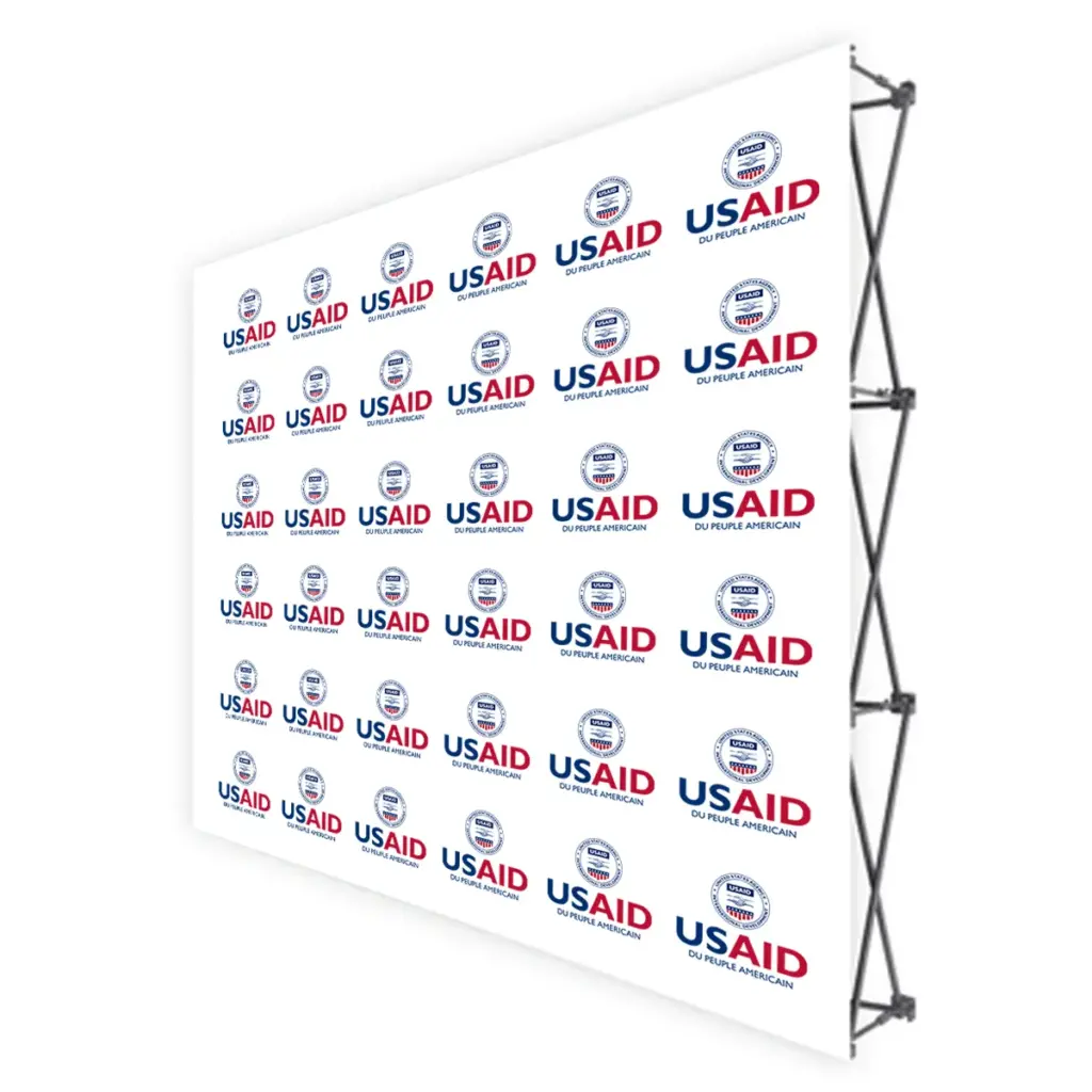 USAID French Translated Brandmark Banners & Stickers