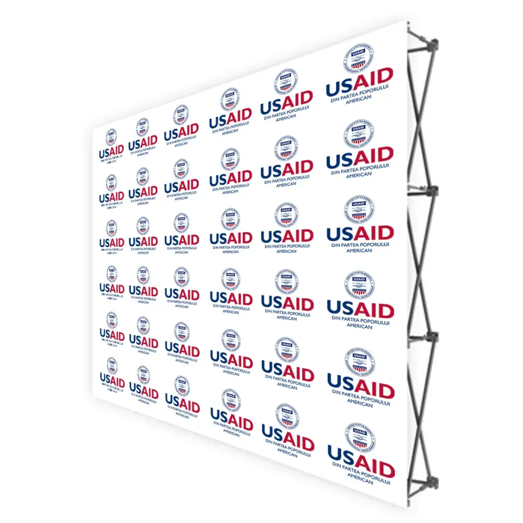 USAID Romanian Translated Brandmark Banners & Stickers