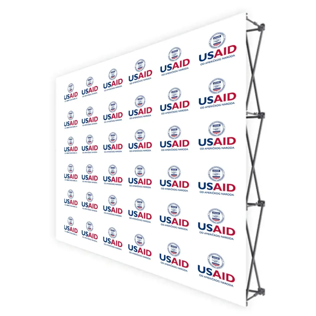 USAID Serbian Translated Brandmark Banners & Stickers