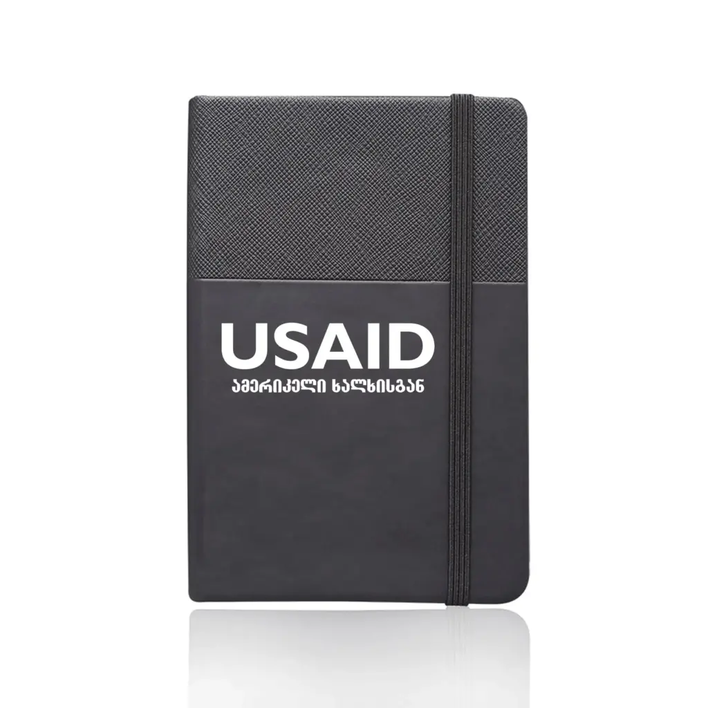 USAID Georgian - Bellingham Hardcover Journals with Band