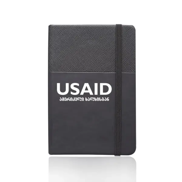 USAID Georgian - Bellingham Hardcover Journals with Band