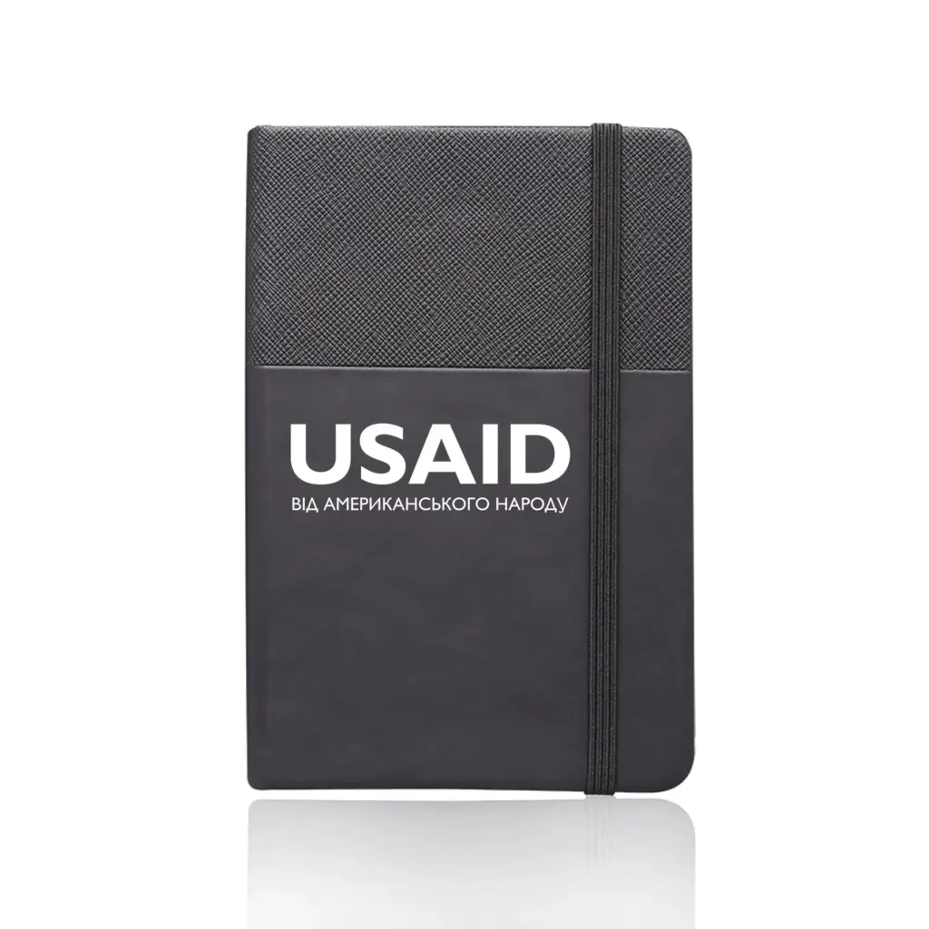 USAID Ukrainian - Bellingham Hardcover Journals with Band