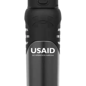 USAID Bosnian Latinic - 24 Oz. Under Armour Dominate Bottle