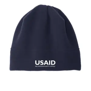 USAID Ukrainian - Embroidered Port Authority R-Tek Stretch Fleece Beanie