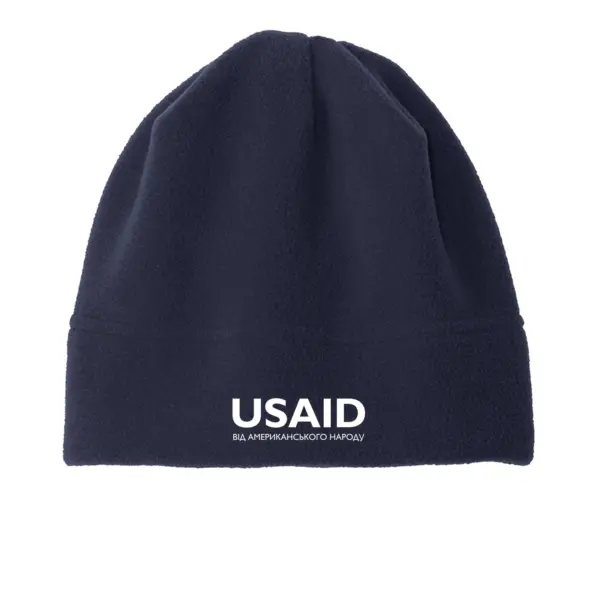 USAID Ukrainian - Embroidered Port Authority R-Tek Stretch Fleece Beanie