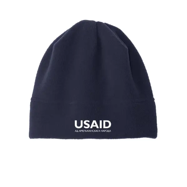 USAID Belarusian - Embroidered Port Authority R-Tek Stretch Fleece Beanie