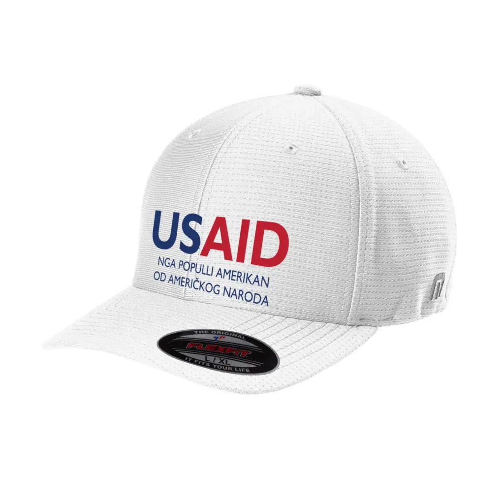 USAID Albanian - Embroidered New TravisMathew Rad Flexback Cap (Min 12 pcs)