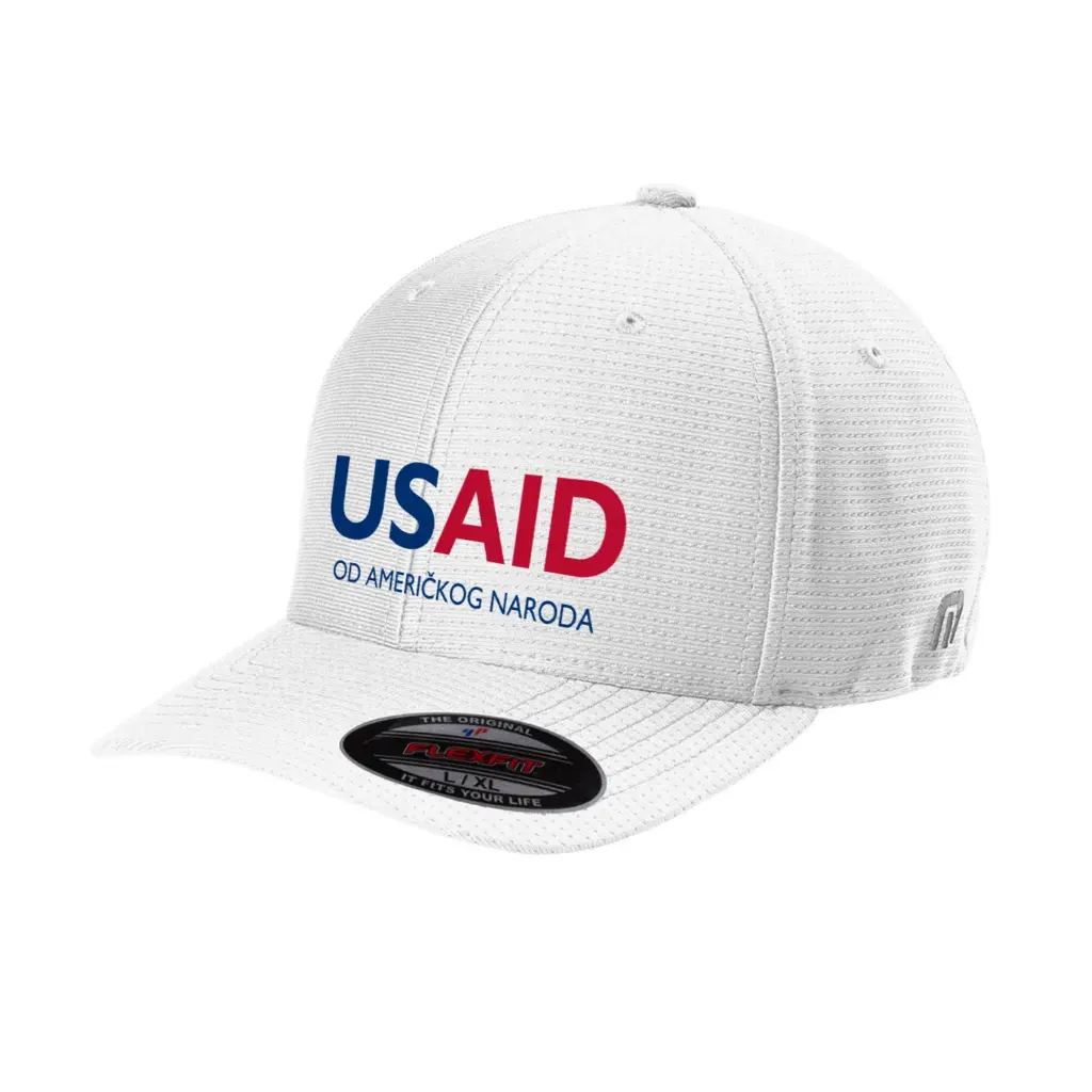 USAID Serbian - Embroidered New TravisMathew Rad Flexback Cap (Min 12 pcs)