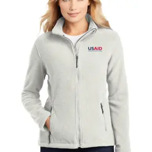 USAID Ukrainian Port Authority Ladies Value Fleece Jacket