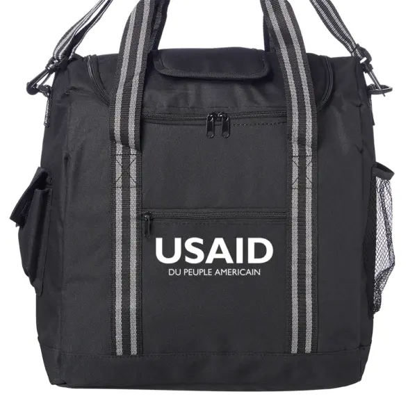 USAID French - Flip Flap Insulated Cooler Lunch Bags