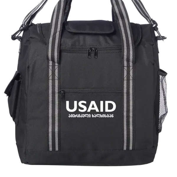 USAID Georgian - Flip Flap Insulated Cooler Lunch Bags