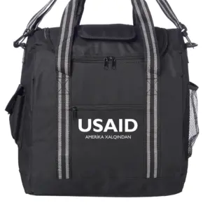 USAID Azerbaijani - Flip Flap Insulated Cooler Lunch Bags