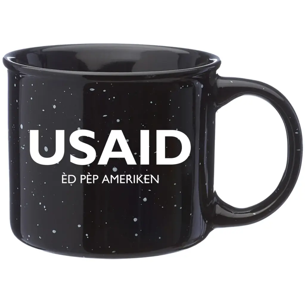 USAID Creole - 13 Oz. Ceramic Campfire Coffee Mugs