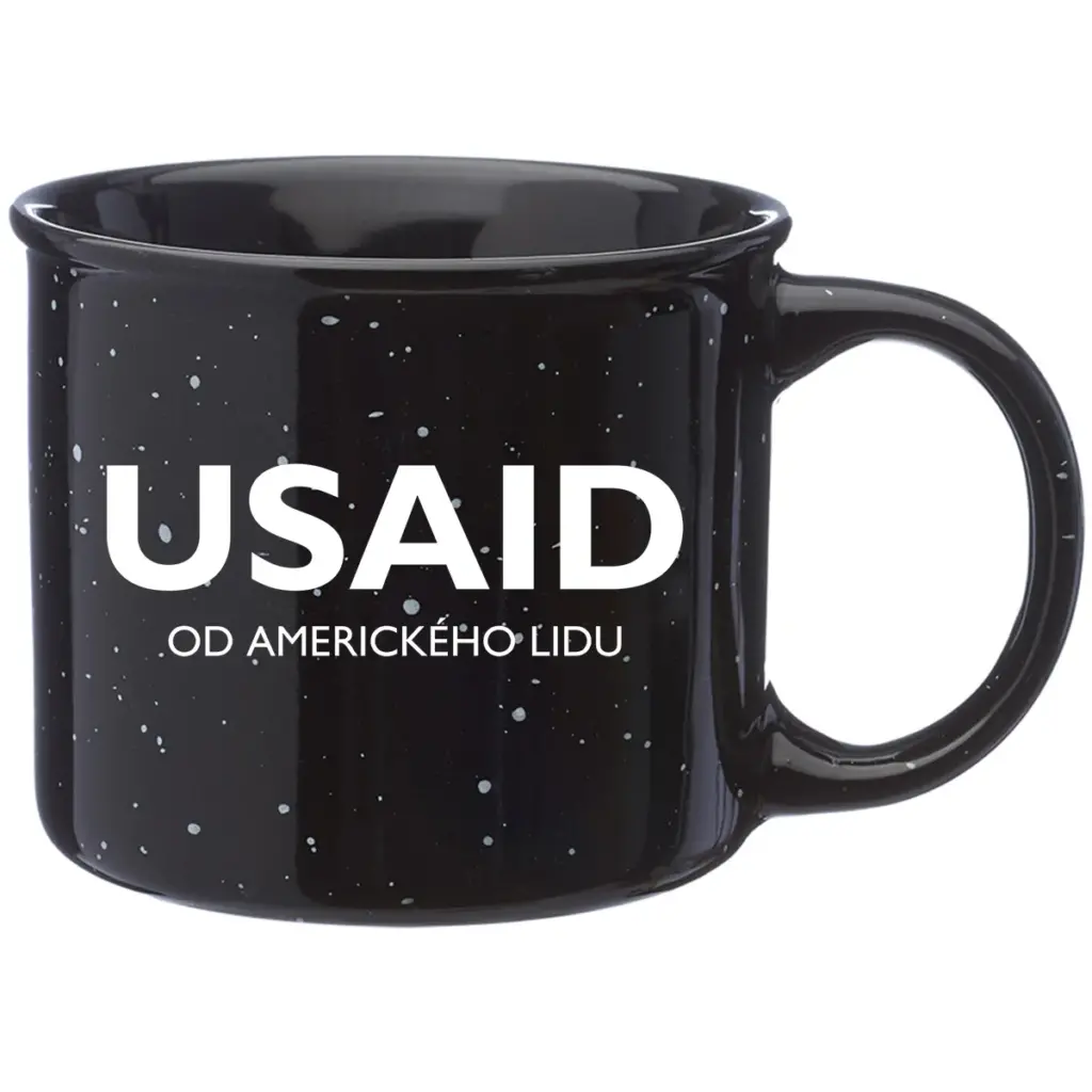 USAID Czech - 13 Oz. Ceramic Campfire Coffee Mugs