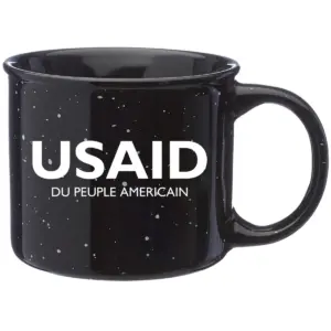 USAID French - 13 Oz. Ceramic Campfire Coffee Mugs