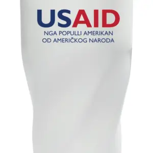 USAID Albanian - Wavey Mavey 20 Oz. Travel Tumblers