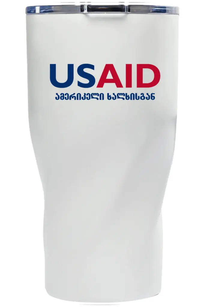 USAID Georgian - Wavey Mavey 20 Oz. Travel Tumblers