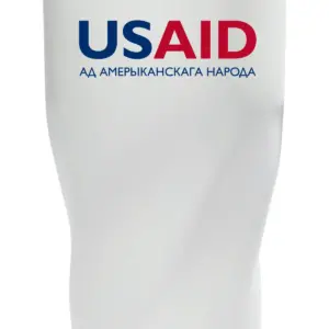 USAID Belarusian - Wavey Mavey 20 Oz. Travel Tumblers