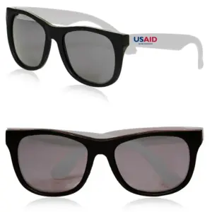 USAID Creole - Two Tone Plastic Sunglasses