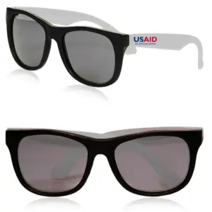 USAID Serbian - Two Tone Plastic Sunglasses