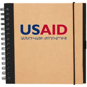 USAID Armenian - Recycled Square Notebook