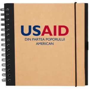 USAID Romanian - Recycled Square Notebook