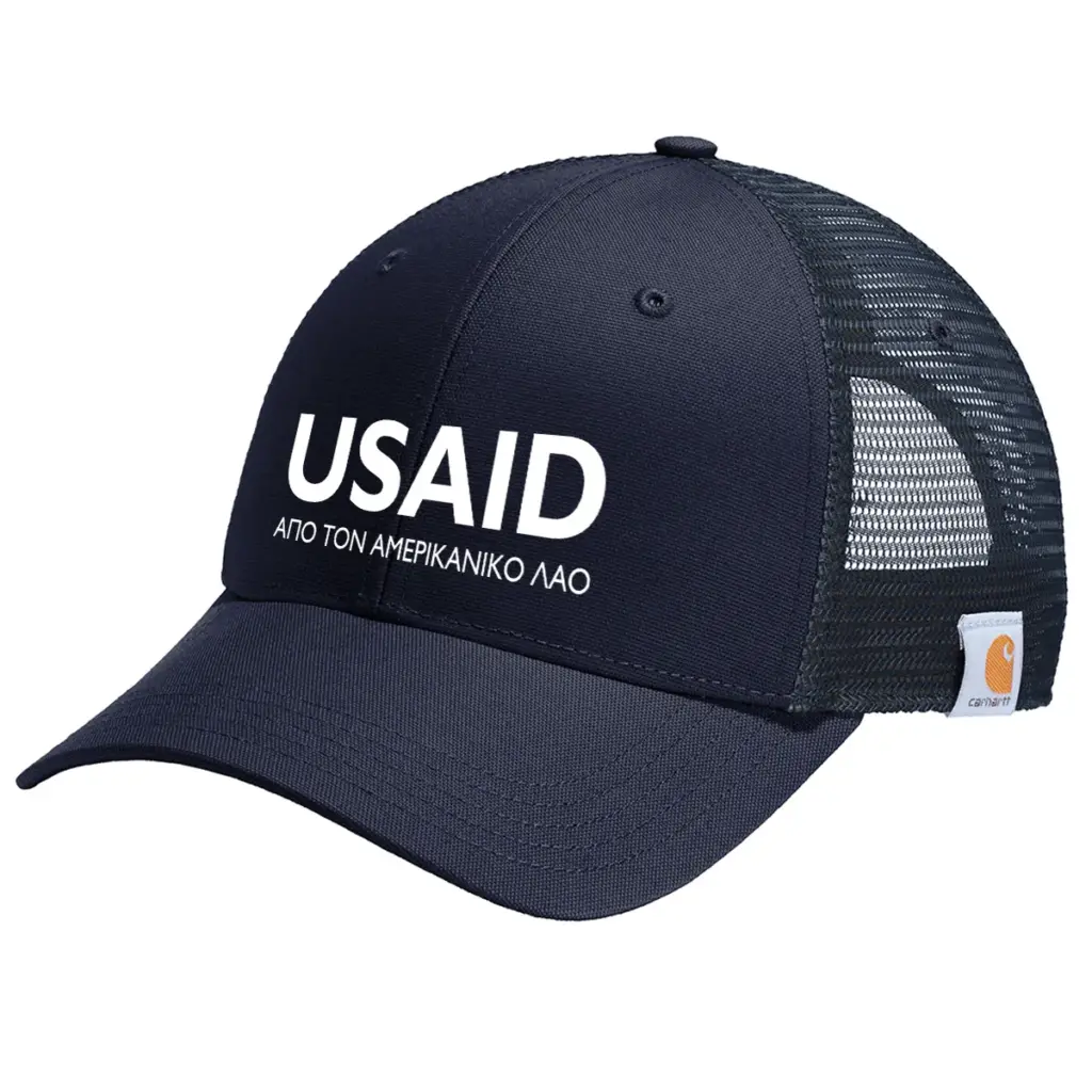 USAID Greek - Embroidered Carhartt Rugged Professional Series Cap (Min 12 pcs)