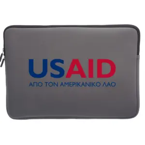 USAID Greek - Santana Neoprene Laptop Sleeves