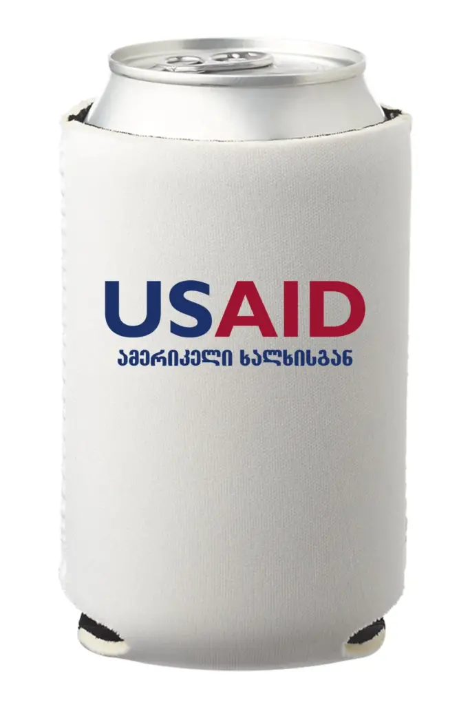 USAID Georgian - Premium Neoprene Collapsible Can Cooler