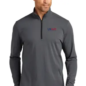 USAID Greek - OGIO Men's Limit 1/4-Zip Sweater