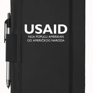 USAID Albanian - 5"x9" Executive Notebooks with Pen