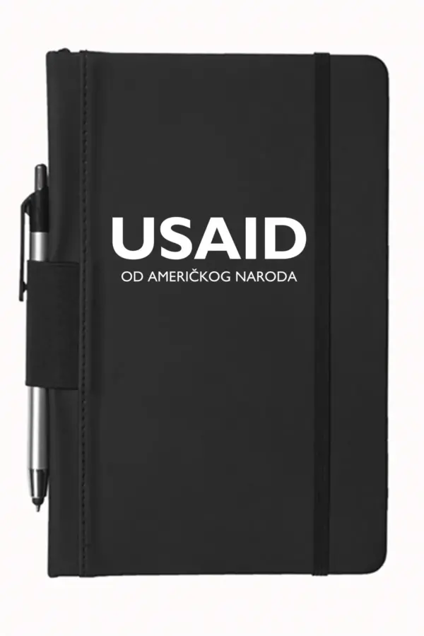 USAID Croatian - 5"x9" Executive Notebooks with Pen