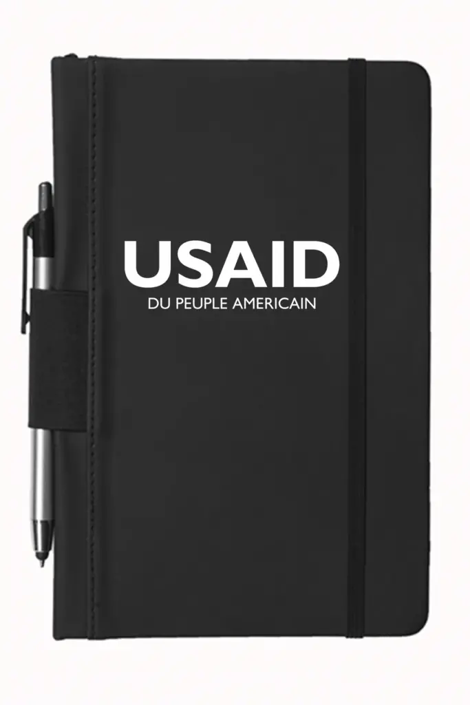 USAID French - 5"x9" Executive Notebooks with Pen